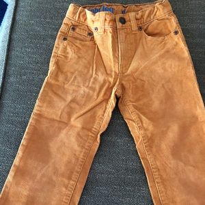 Crew cuts size 4 orange corduroy pants boys